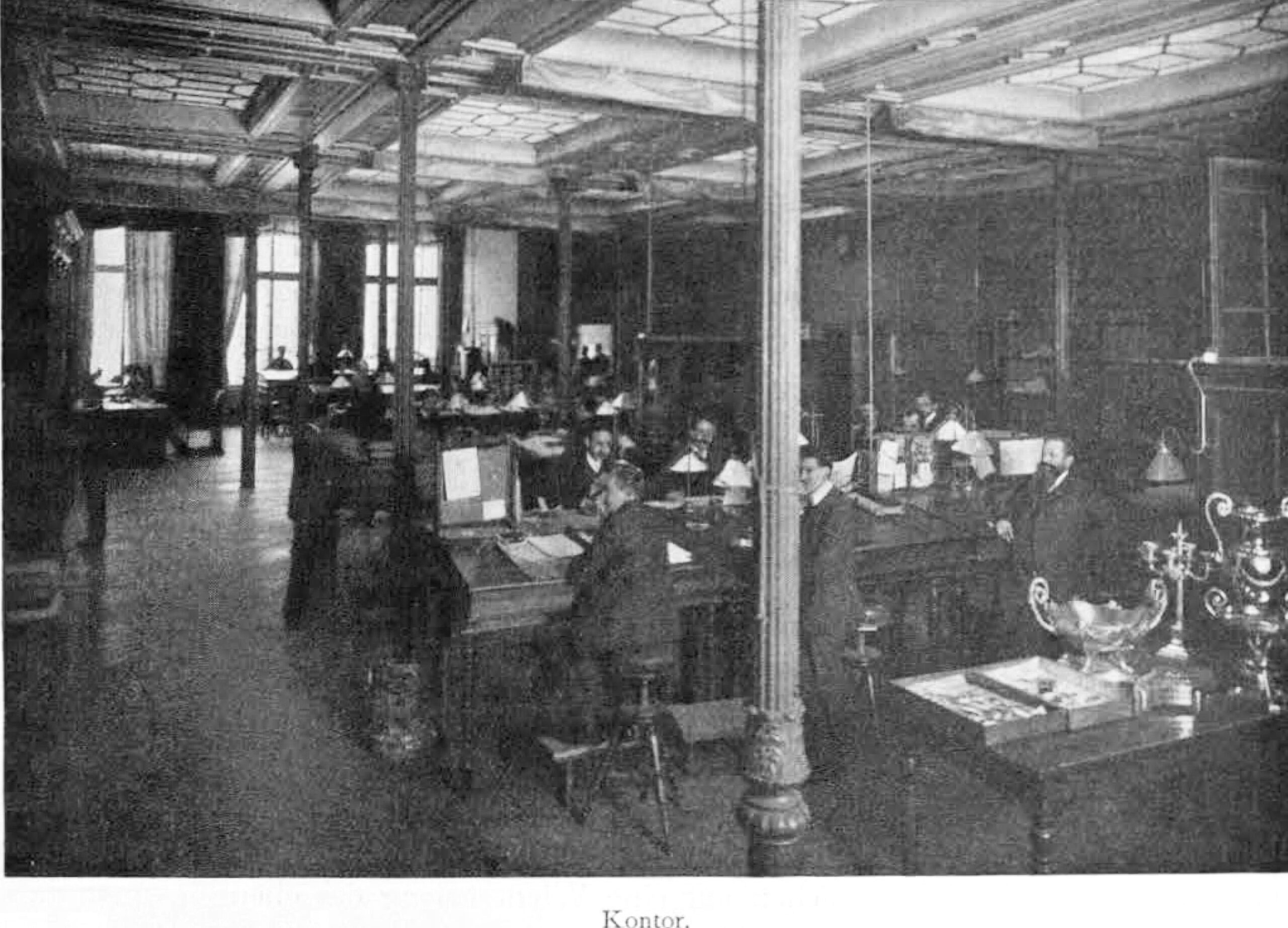 Strauss:Fischer_KB_Kontor_um 1909