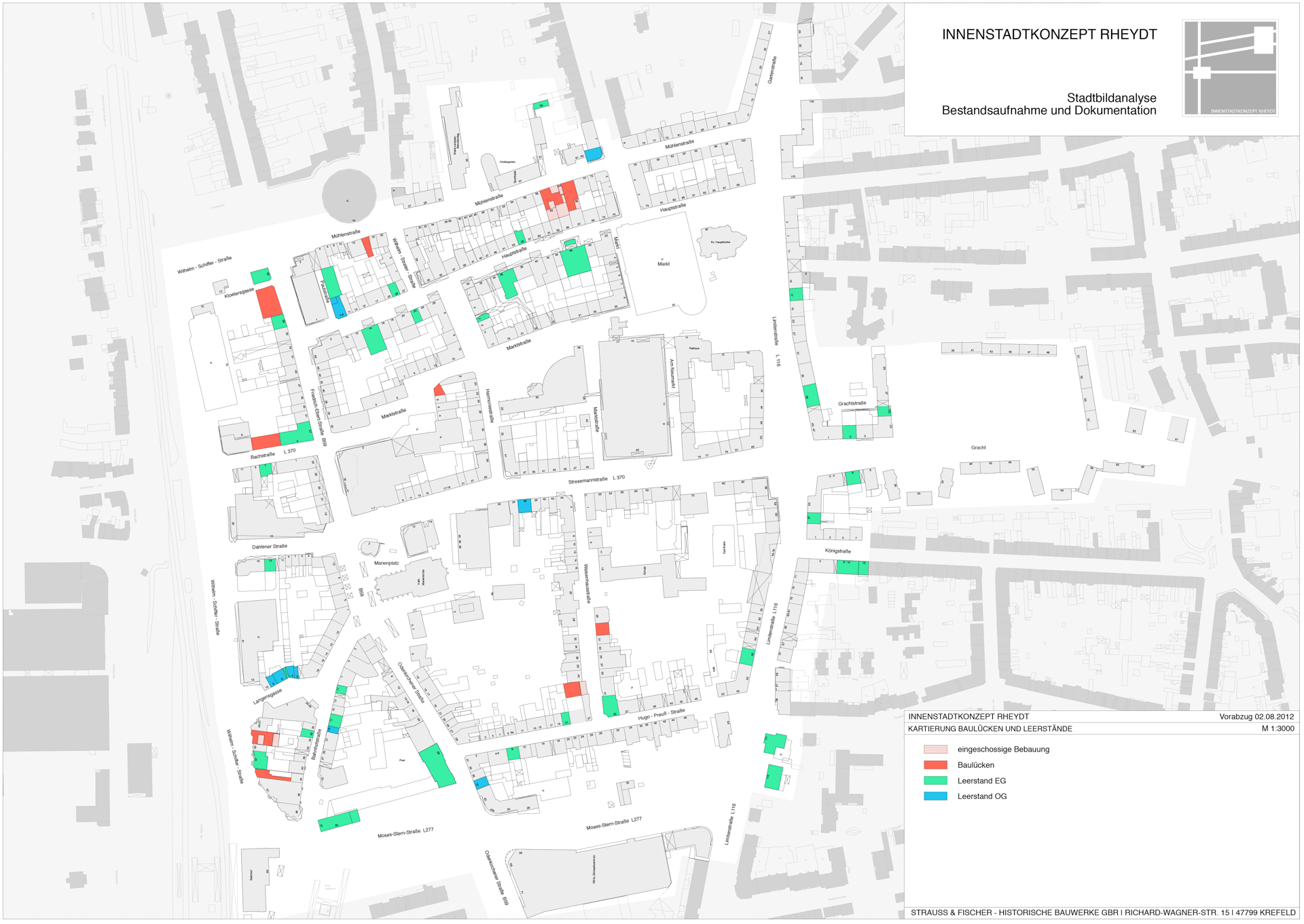 Stadtbildanalyse | Baulücken, Leerstände