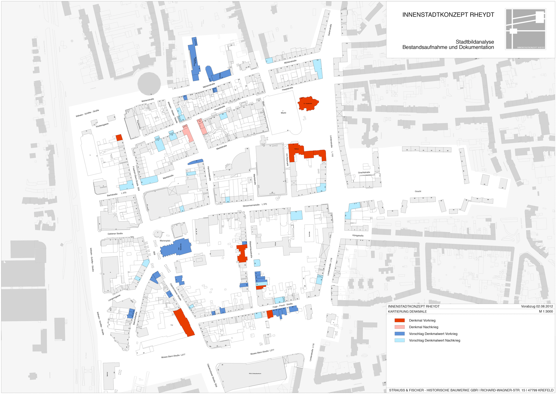 Stadtbildanalyse | Denkmale, Denkmalwert